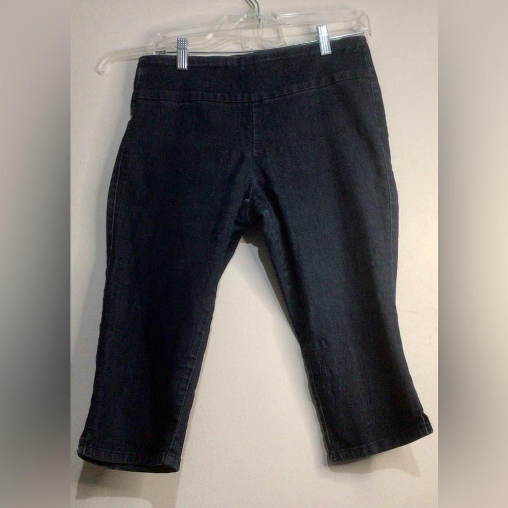 D Jeans New York Capris, Slip On. No Button Or Zipper. Size 8 Petite